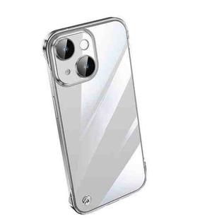 For iPhone 14 Plus Frameless Cool Gradient PC Phone Case(Transparent)