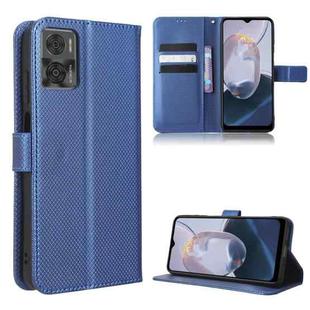 For Motorola Moto E22 / E22i Diamond Texture Leather Phone Case(Blue)