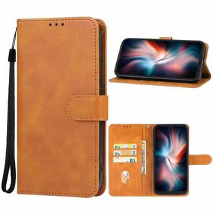 For UMIDIGI C1 Max Leather Phone Case(Brown)