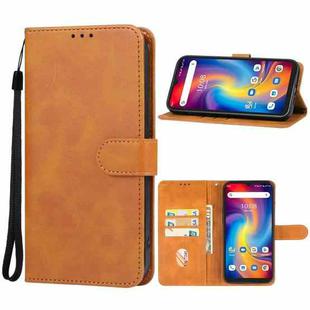 For UMIDIGI F3 Pro 5G Leather Phone Case(Brown)