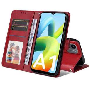 For Xiaomi Redmi A1 4G JSM Calf Texture Leather Phone Case(Red)