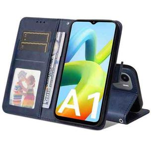 For Xiaomi Redmi A1 4G JSM Calf Texture Leather Phone Case(Blue)