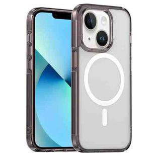For iPhone 13 Aurora Series MagSafe Phone Case(Transparent Black)