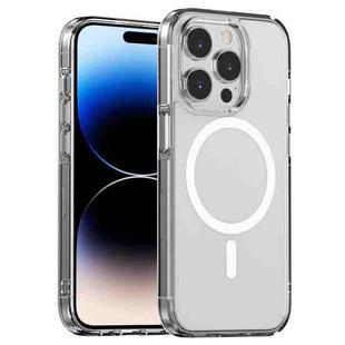 For iPhone 14 Pro Aurora Series MagSafe Phone Case(Transparent)