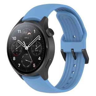 For Xiaomi Watch S1 Pro Silicone Watch Band(Sky Blue)