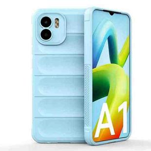 For Xiaomi Redmi A1 4G Global Magic Shield TPU + Flannel Phone Case(Light Blue)