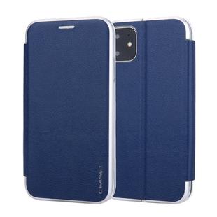 For iPhone 11 CMai2 Linglong Series PC+PU Horizontal Flip Leather Case with Holder & Card Slot(Royal Blue)
