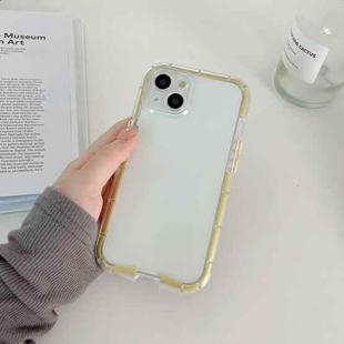 For iPhone 14 Pro Luminous TPU Phone Case(Transparent Yellow)