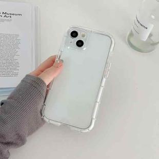 For iPhone 14 Plus Luminous TPU Phone Case(Transparent White)