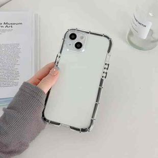 For iPhone 12 Pro Max Luminous TPU Phone Case(Transparent Black)