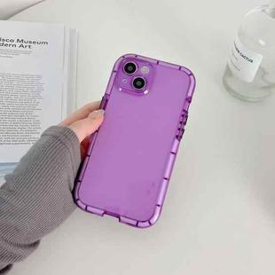 For iPhone 12 Luminous TPU Phone Case(Purple)