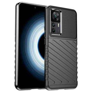 For Xiaomi 12T / 12T Pro / Redmi K50 Ultra Thunderbolt Shockproof TPU Protective Soft Phone Case(Black)
