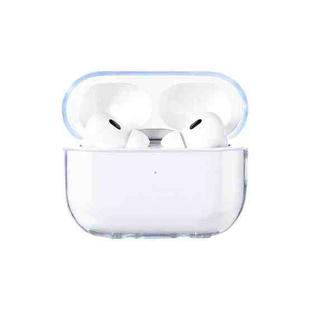For AirPods Pro 2 Earphone Transparent TPU Protective Case