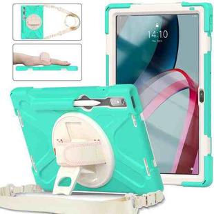 For Lenovo Pad Pro 11.2 2022 TB-138FC/132FU Silicone + PC Protective Tablet Case(Mint Green)