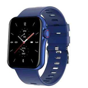 D07 1.7 inch Square Screen Smart Watch with Payment NFC Encoder(Blue)