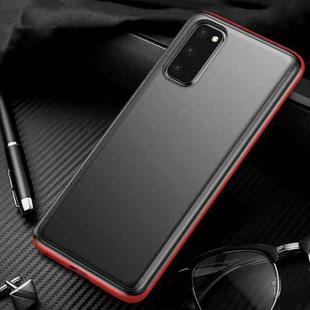 For Galaxy S20 iPAKY Forsted TPU + PC Protective Case(Red)