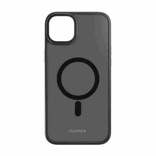 For iPhone 14 Plus MOMAX Magsafe PC + TPU + Metal Phone Case(Black)