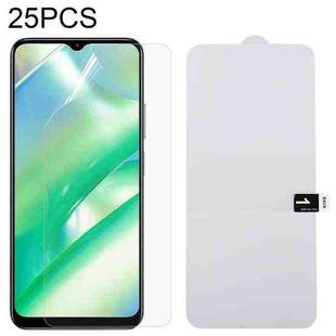 For Realme 10 25pcs Full Screen Protector Explosion-proof Hydrogel Film