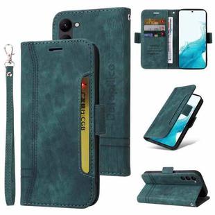 For Samsung Galaxy S23 5G BETOPNICE Dual-side Buckle Leather Phone Case(Green)
