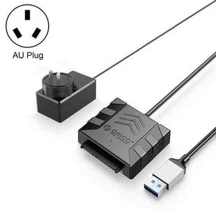 ORICO UTS1 USB 3.0 2.5-inch SATA HDD Adapter with 12V 2A Power Adapter, Cable Length:0.5m(AU Plug)