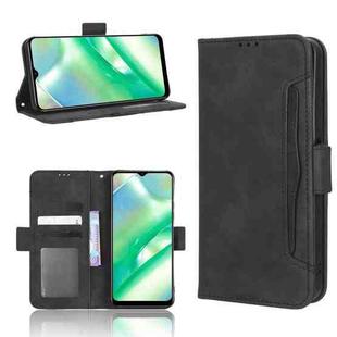 For Realme C33 4G Skin Feel Calf Texture Card Slots Leather Phone Case(Black)
