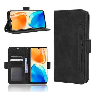 For vivo V25 5G /  X80 Lite Skin Feel Calf Texture Card Slots Leather Phone Case(Black)