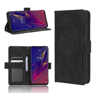 For Wiko Power U20 / U10 Skin Feel Calf Texture Card Slots Leather Phone Case(Black)