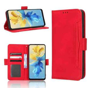 For Infinix Hot 11 2022 X675 Skin Feel Calf Texture Card Slots Leather Phone Case(Red)