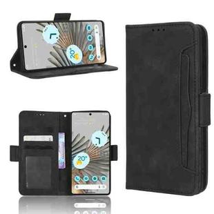 For Google Pixel 7 5G Skin Feel Calf Texture Card Slots Leather Phone Case(Black)