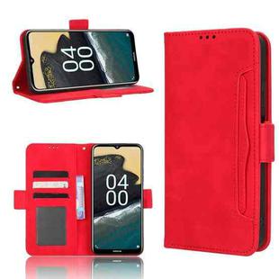 For Nokia G400 Skin Feel Calf Texture Card Slots Leather Phone Case(Red)