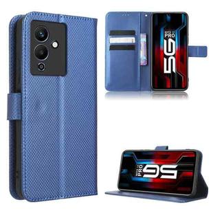 For Infinix Note 12 5G / Note 12 Pro 5G Diamond Texture Leather Phone Case(Blue)