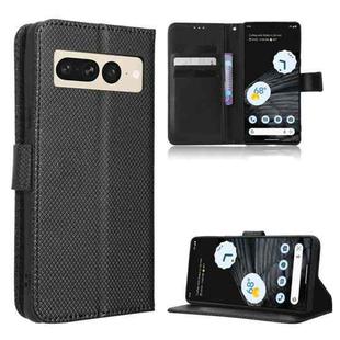 For Google Pixel 7 Pro 5G Diamond Texture Leather Phone Case(Black)