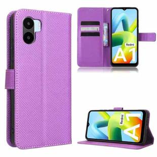 For Xiaomi Redmi A1 Diamond Texture Leather Phone Case(Purple)