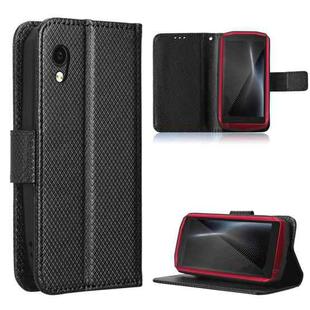 For Cubot Pocket / P50 Diamond Texture Leather Phone Case(Black)