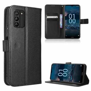 For Nokia G100 Diamond Texture Leather Phone Case(Black)