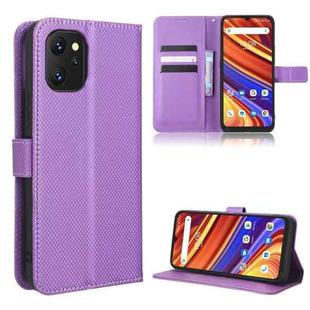 For UMIDIGI Power 7 / Power 7S Diamond Texture Leather Phone Case(Purple)