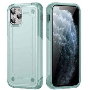 For iPhone 11 Pro 2 in 1 Soft TPU Hard PC Phone Case(Light Green)