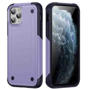 For iPhone 11 Pro 2 in 1 Soft TPU Hard PC Phone Case(Purple Royal Blue)