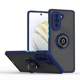 For Huawei nova 10 Q Shadow 1 Series TPU + PC Phone Case with Ring Holder(Royal Blue)