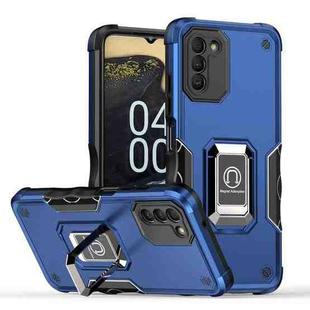 For Nokia G400 5G Ring Holder Non-slip Armor Phone Case(Blue)