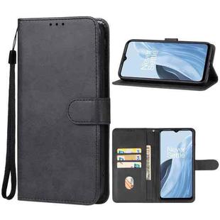 For OnePlus Nord N300 Leather Phone Case(Black)
