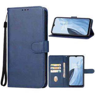 For OnePlus Nord N300 Leather Phone Case(Blue)
