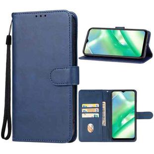 For Realme 10 5G Leather Phone Case(Blue)