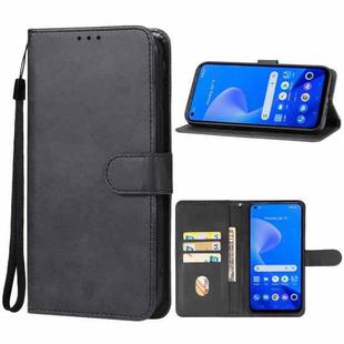 For Realme 10 Pro+ Leather Phone Case(Black)