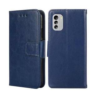 For Nokia G60 5G Crystal Texture Leather Phone Case(Royal Blue)