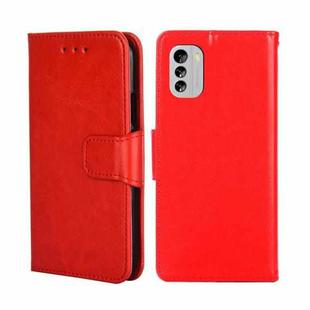 For Nokia G60 5G Crystal Texture Leather Phone Case(Red)