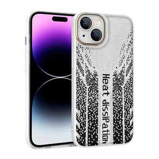 For iPhone 14 Plus Parkour Series Fabric Cooling Phone Case(White)