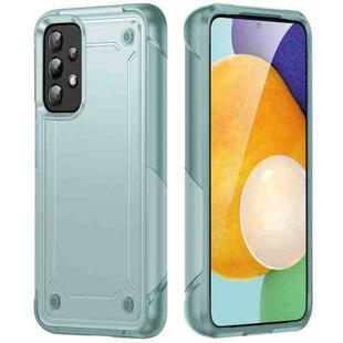 For Samsung Galaxy A32 4G 2 in 1 Soft TPU Hard PC Phone Case(Light Green)
