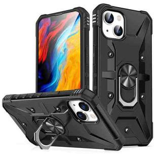 For iPhone 13 Ring Holder Phone Case(Black)