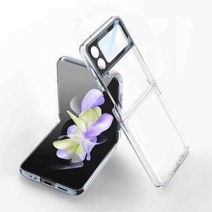 For Samsung Galaxy Z Flip4 GKK Integrated Electroplating All-inclusive Phone Case(Transparent)